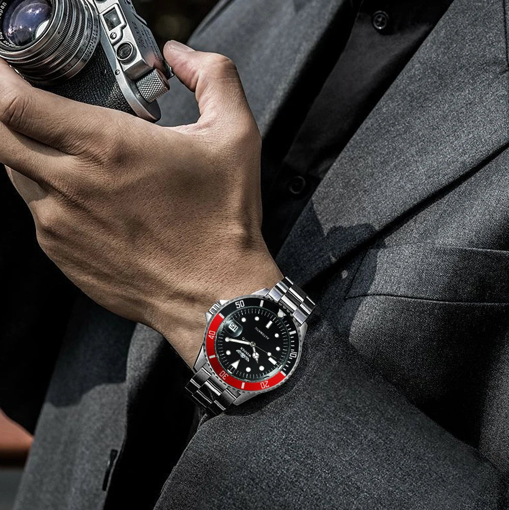 CLEMENZA® Classic Mechanical Luxury Watch
