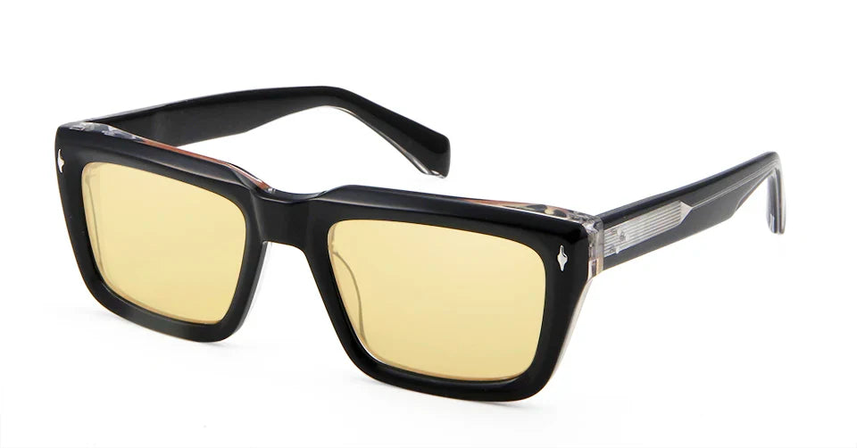 ESNERO® Crystal Acetate Square Sunglasses