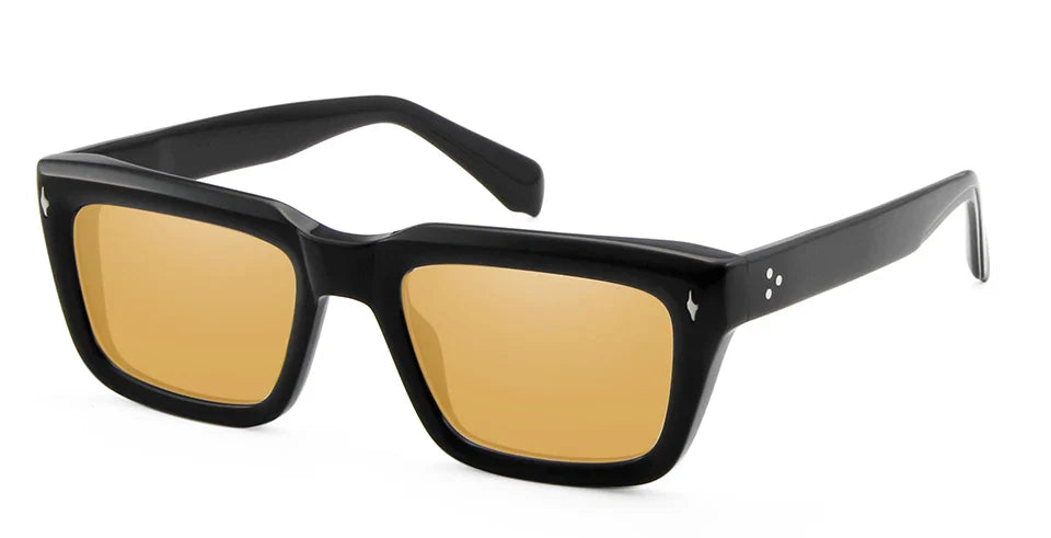 ESNERO® Crystal Acetate Square Sunglasses