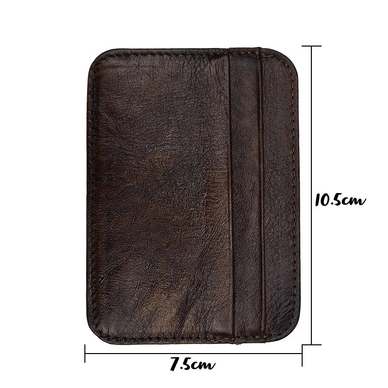 VALEN® Slim Genuine Leather Card Holder