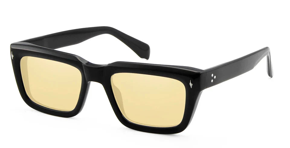 ESNERO® Crystal Acetate Square Sunglasses