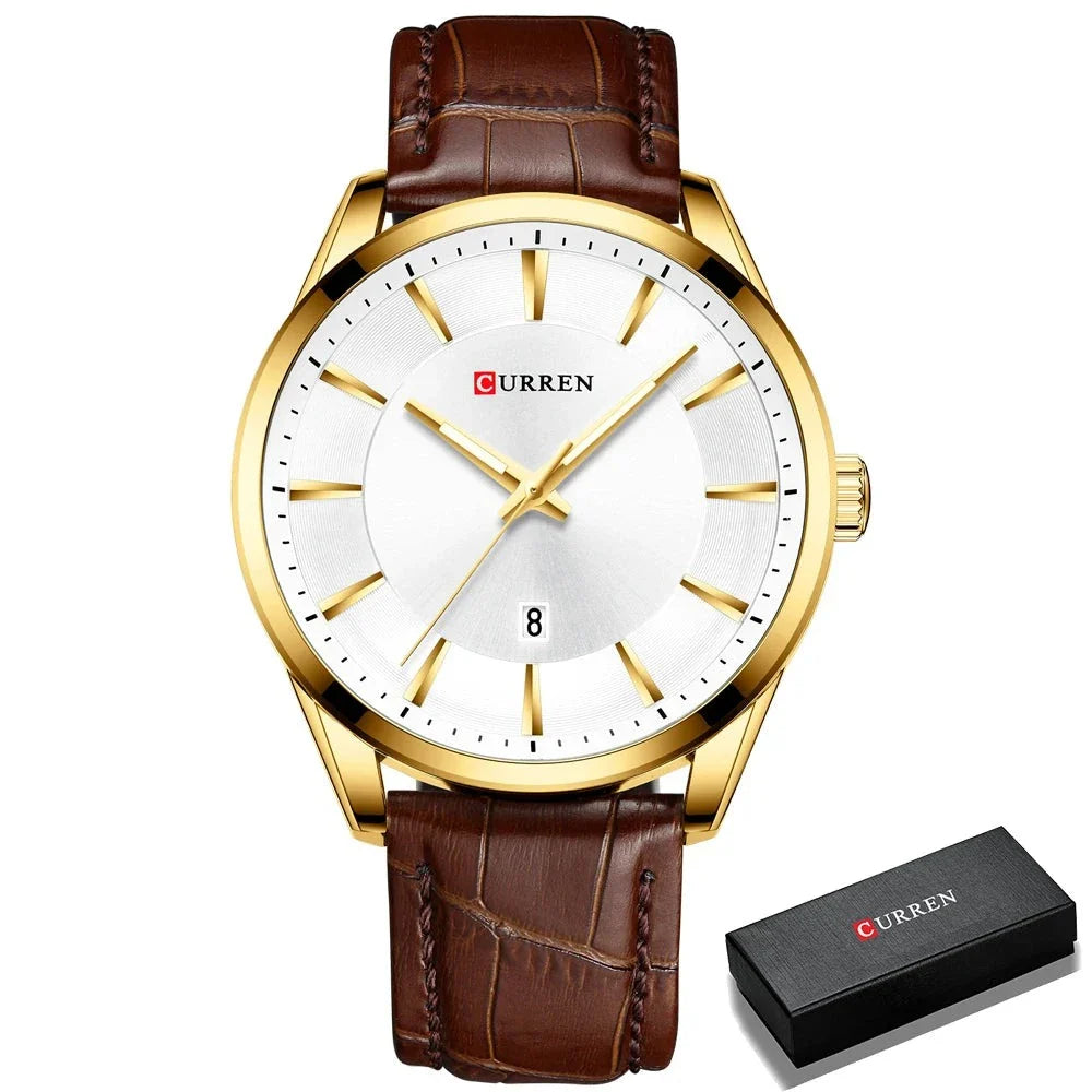 CURREN 2.0® Men's Elegant Leather Watch