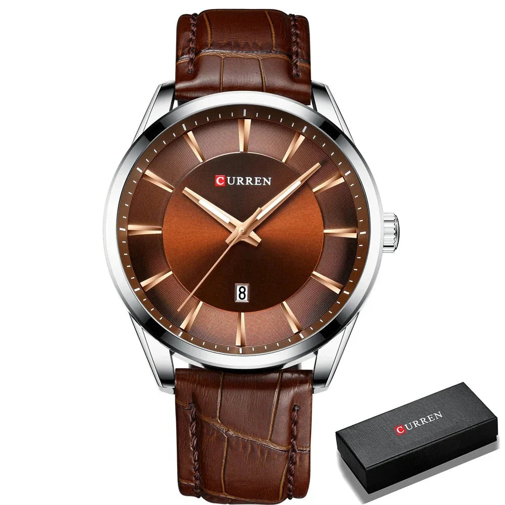 CURREN 2.0® Men's Elegant Leather Watch