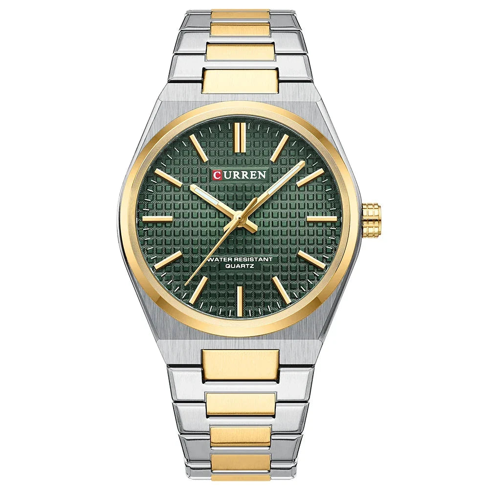 BARZINI® Luxury Stainless Steel Watch