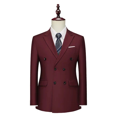 ESTEBAN® Double Breasted Formal Men Suit Jacket