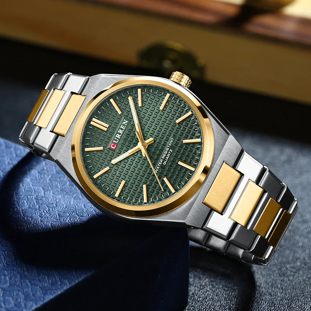 BARZINI® Luxury Stainless Steel Watch