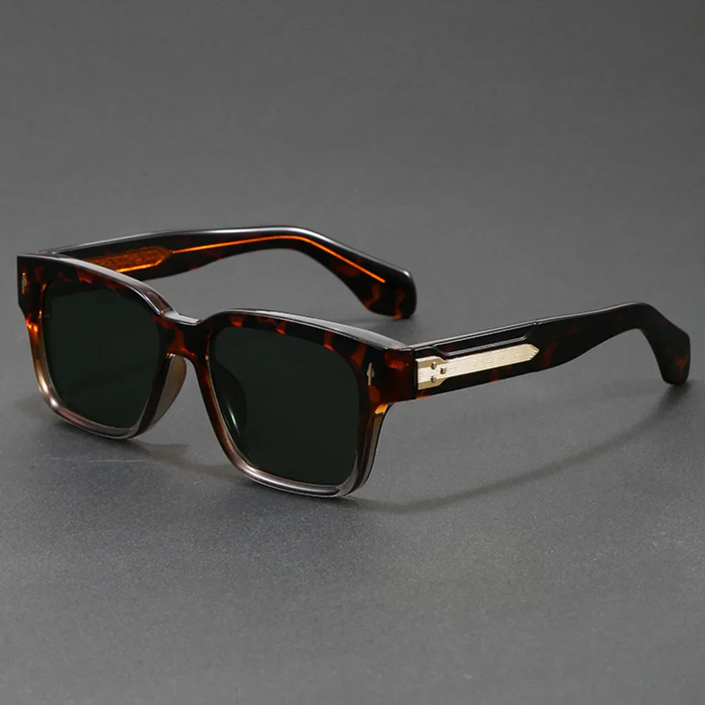 New Fashion Men's Sunglasses Square ClassDECARIS® Retro Square UV400 Sunglasses