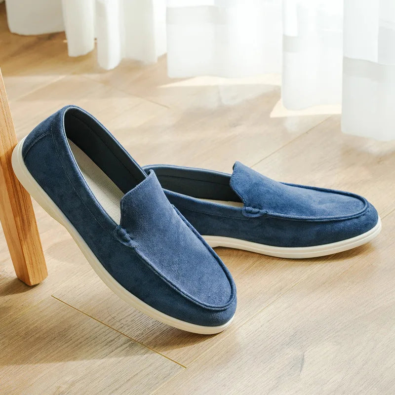 SIMEONE® Suede Slip-On Loafer