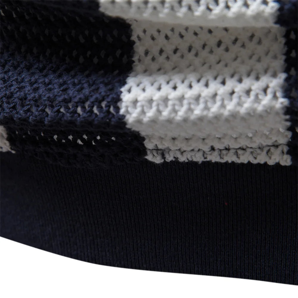 KOSTAS® Cotton Hollow Out Polo Shirt