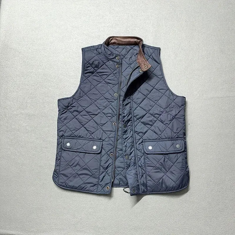 BROGUE® Quilted Cotton Zip Vest