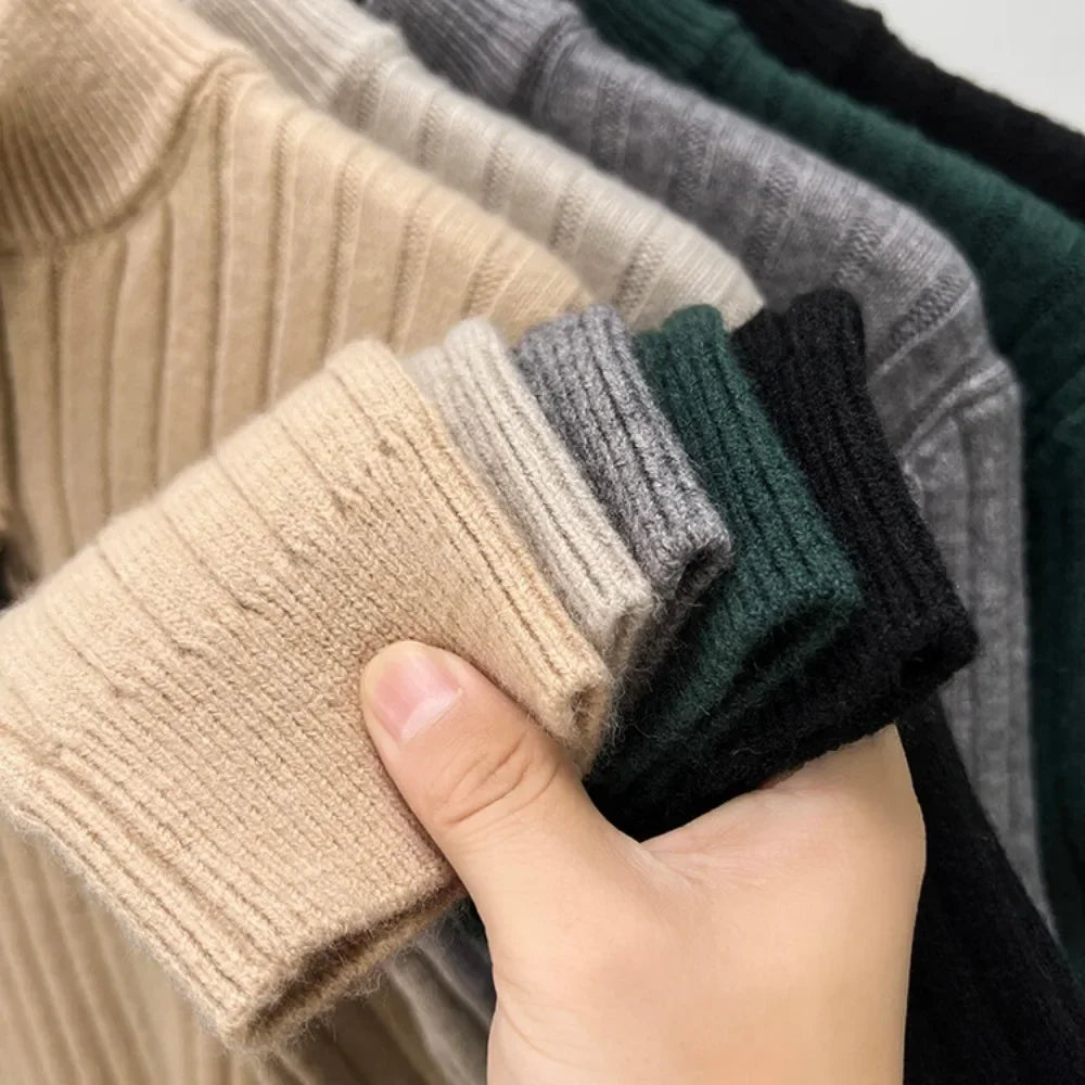 COMO® Sweater – Quarter-Zip Turtleneck Edition
