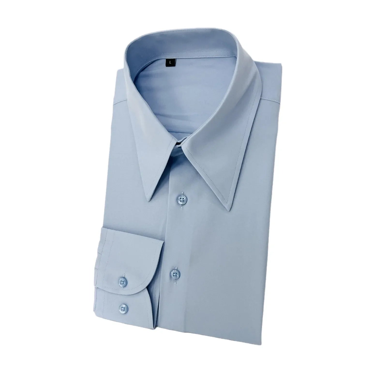 TESSARI® Ice Silk Button Business Polo Shirt