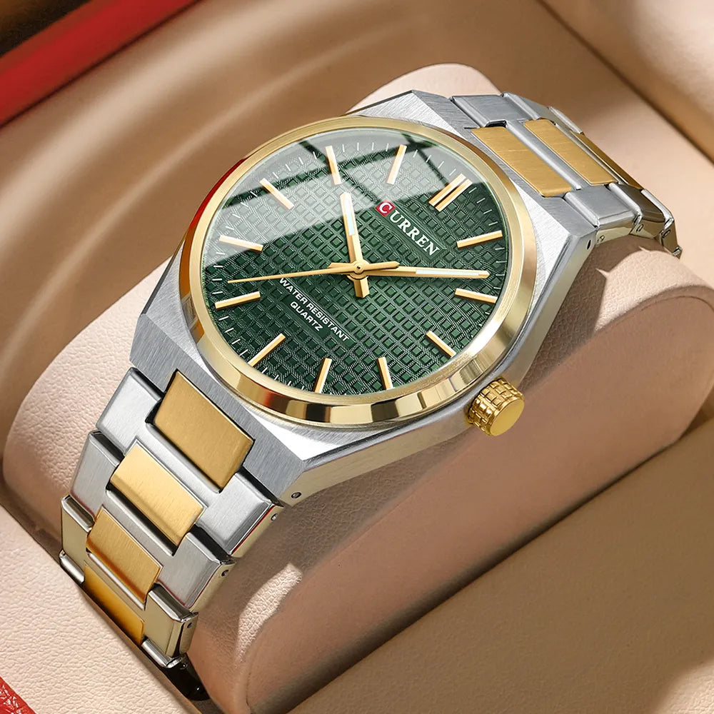 BARZINI® Luxury Stainless Steel Watch
