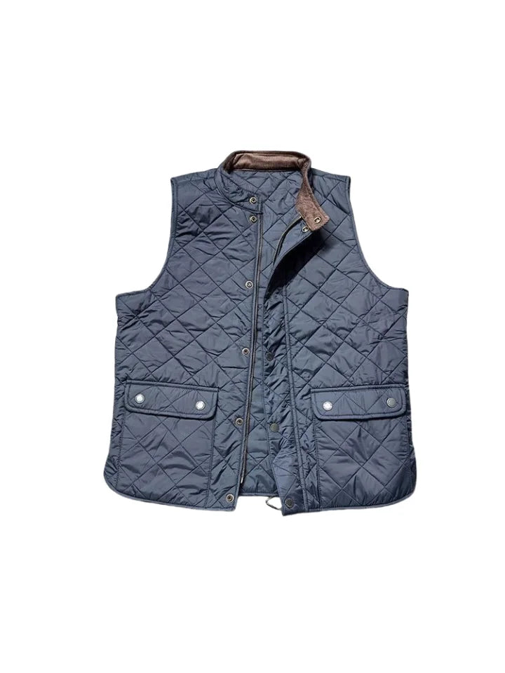 BROGUE® Quilted Cotton Zip Vest