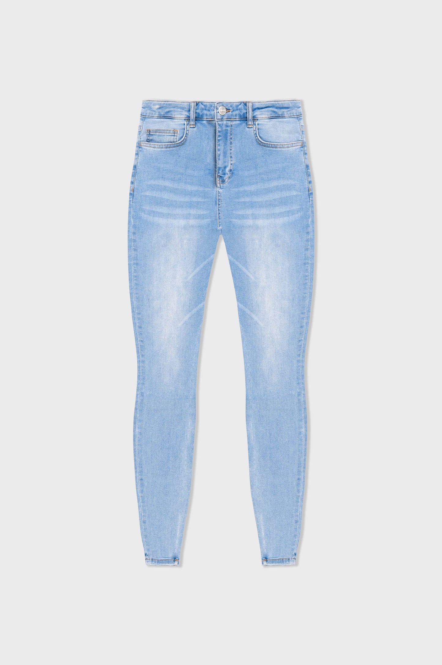 SKINNY FIT JEANS NON RIPPED - LIGHT BLUE