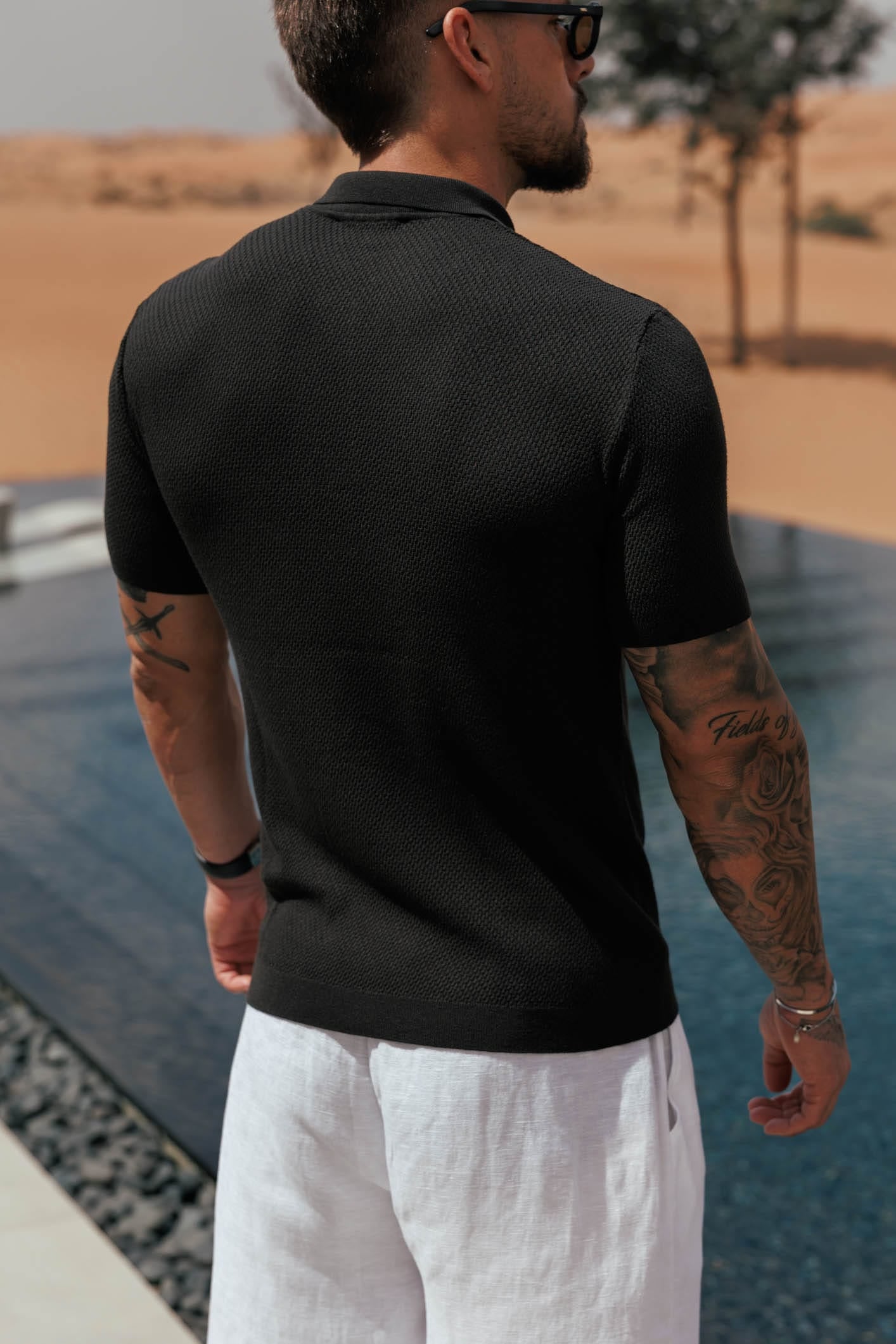 SANTAL POLO - BLACK