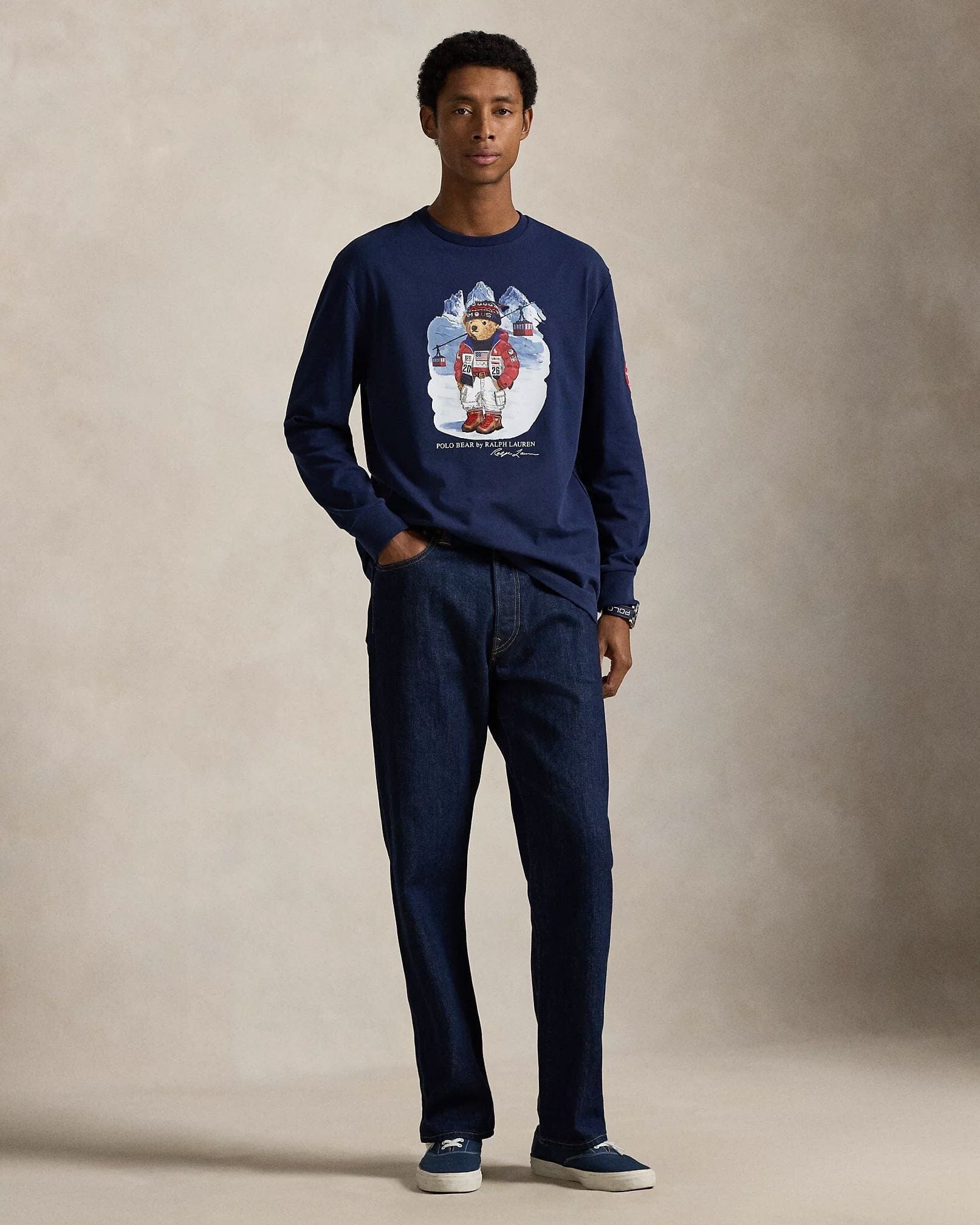 RL Team USA Polo Bear T-Shirt
