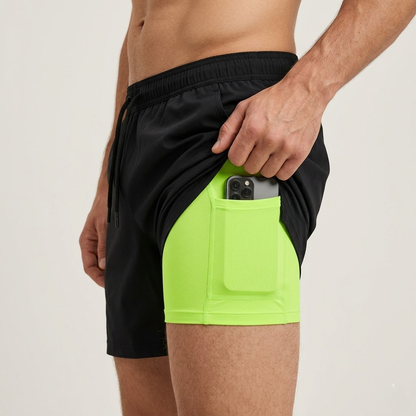 RUNNR ATHLETICS 2-in-1 Running Shorts