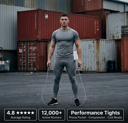 RUNNR™ Performance Running Tights with Built-In Storage
