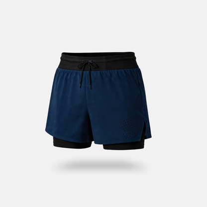 RUNNR 2-in-1 Trail Running Sports Shorts