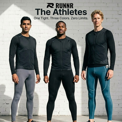 RUNNR™ Performance Running Tights with Built-In Storage