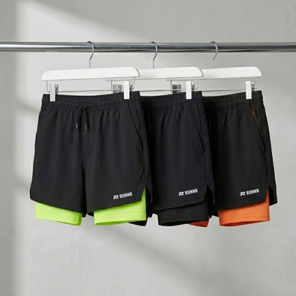 RUNNR ATHLETICS 2-in-1 Running Shorts