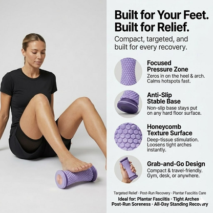 RUNNR Plantar Fascia Foot Roller