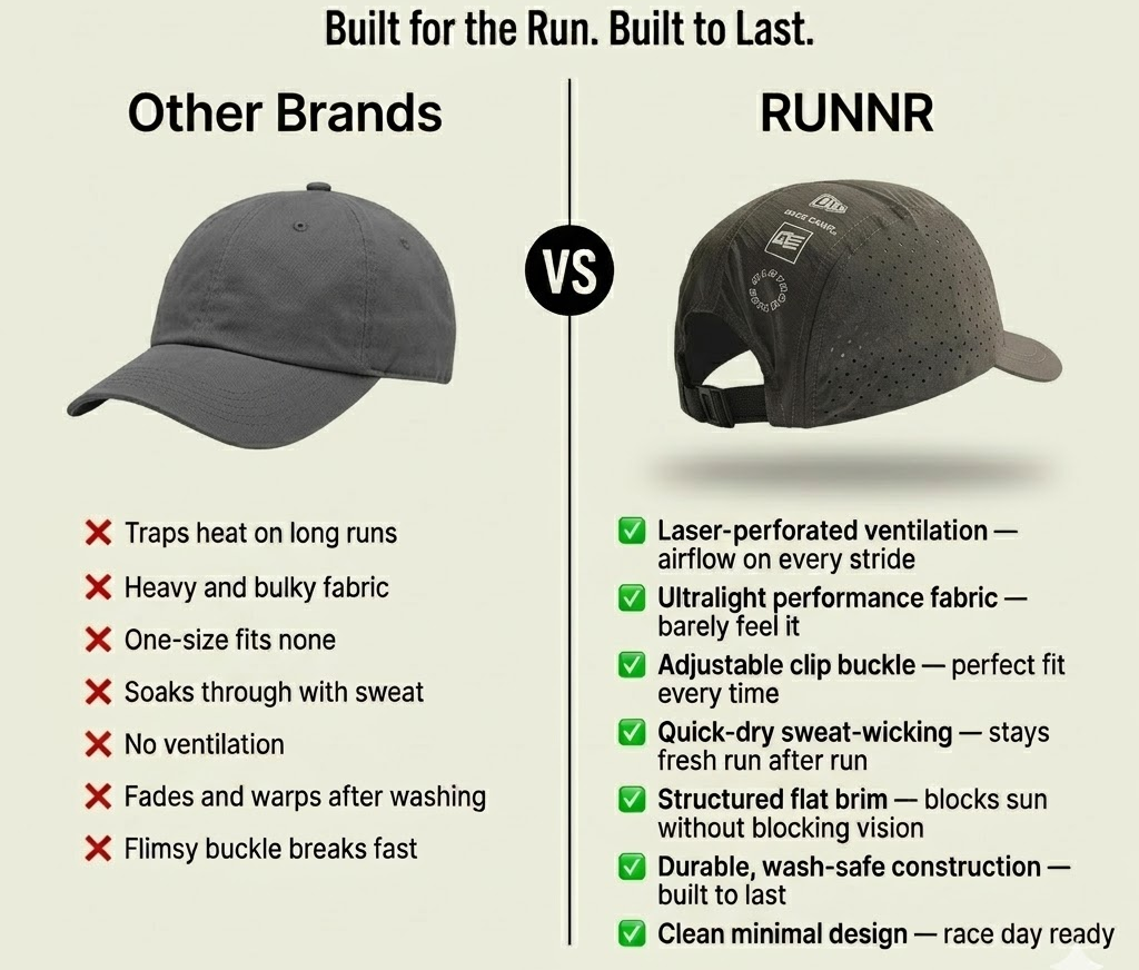 RUNNR UltraLight Performance Cap