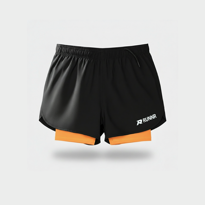 RUNNR ATHLETICS 2-in-1 Running Shorts