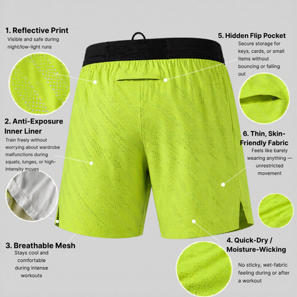 RUNNR FlowDry 2-in-1 Shorts