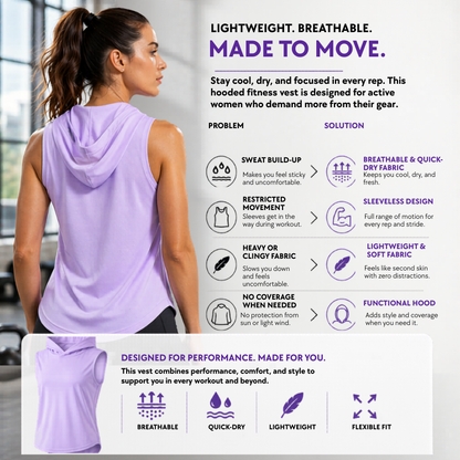 RUNNR AeroHood Woman's Singlet