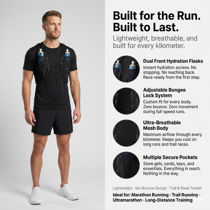 RUNNR™ Endurance Hydration Vest