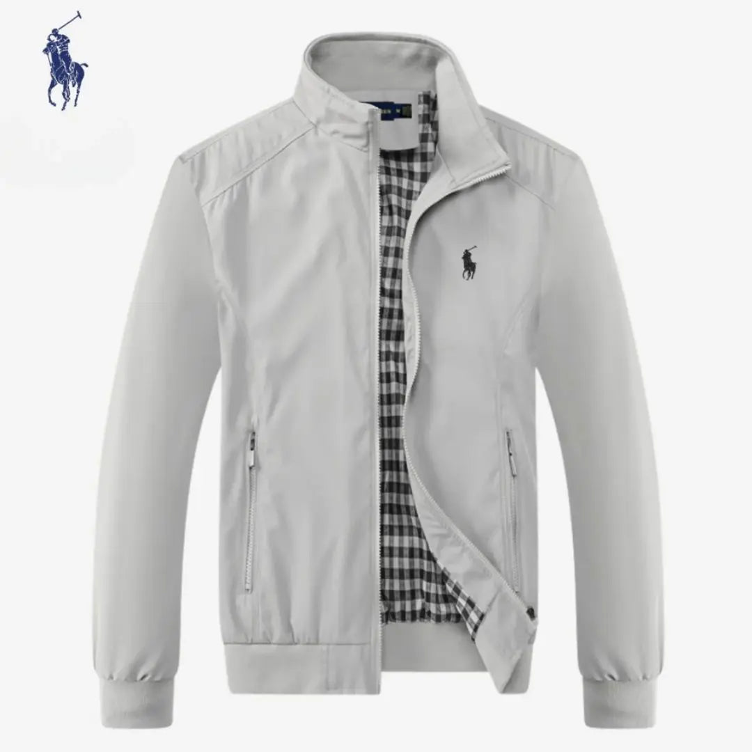 RL Casual Zip-Up Bomber – Premium Inspiration