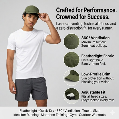 RUNNR UltraLight Performance Cap