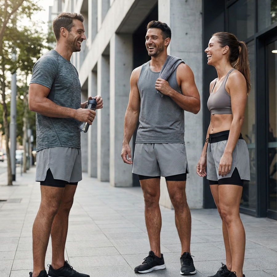 RUNNR 2-in-1 Trail Running Sports Shorts