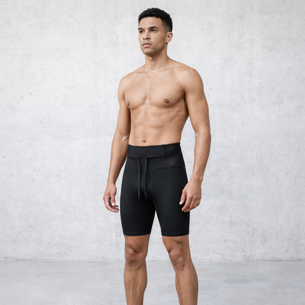 RUNNR™ Compression Double-Deck Shorts – Elite Fit for Running & Training