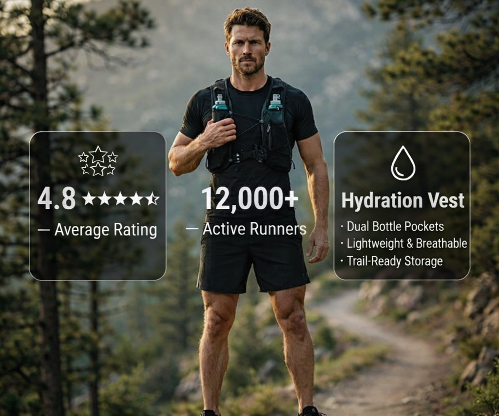 RUNNR™ Endurance Hydration Vest