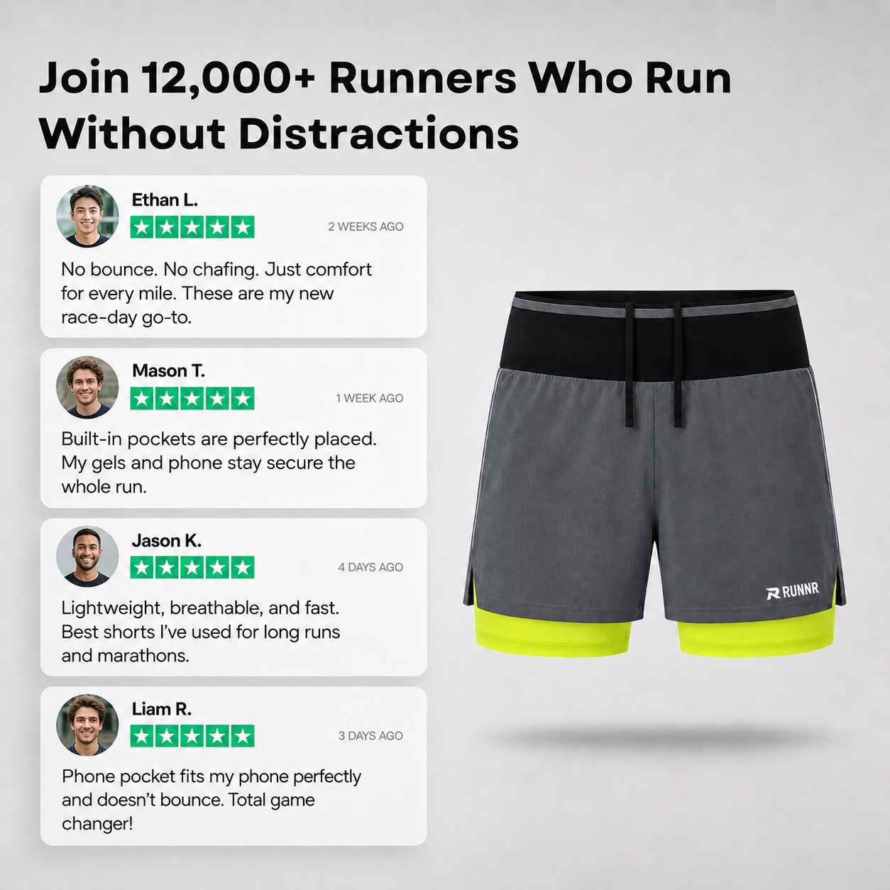RUNNR Marathon Pro Shorts