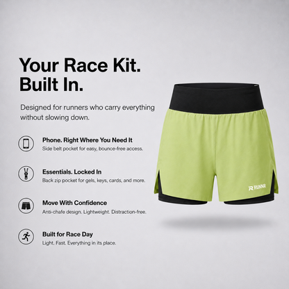 RUNNR PaceVault Shorts
