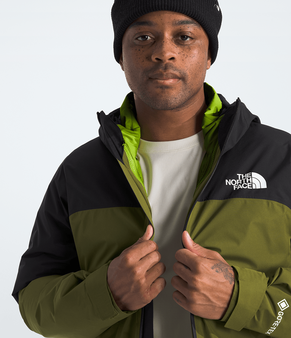 TNF Men's Mountain Light Triclimate GTX Jacket Forest Olive/TNF Black