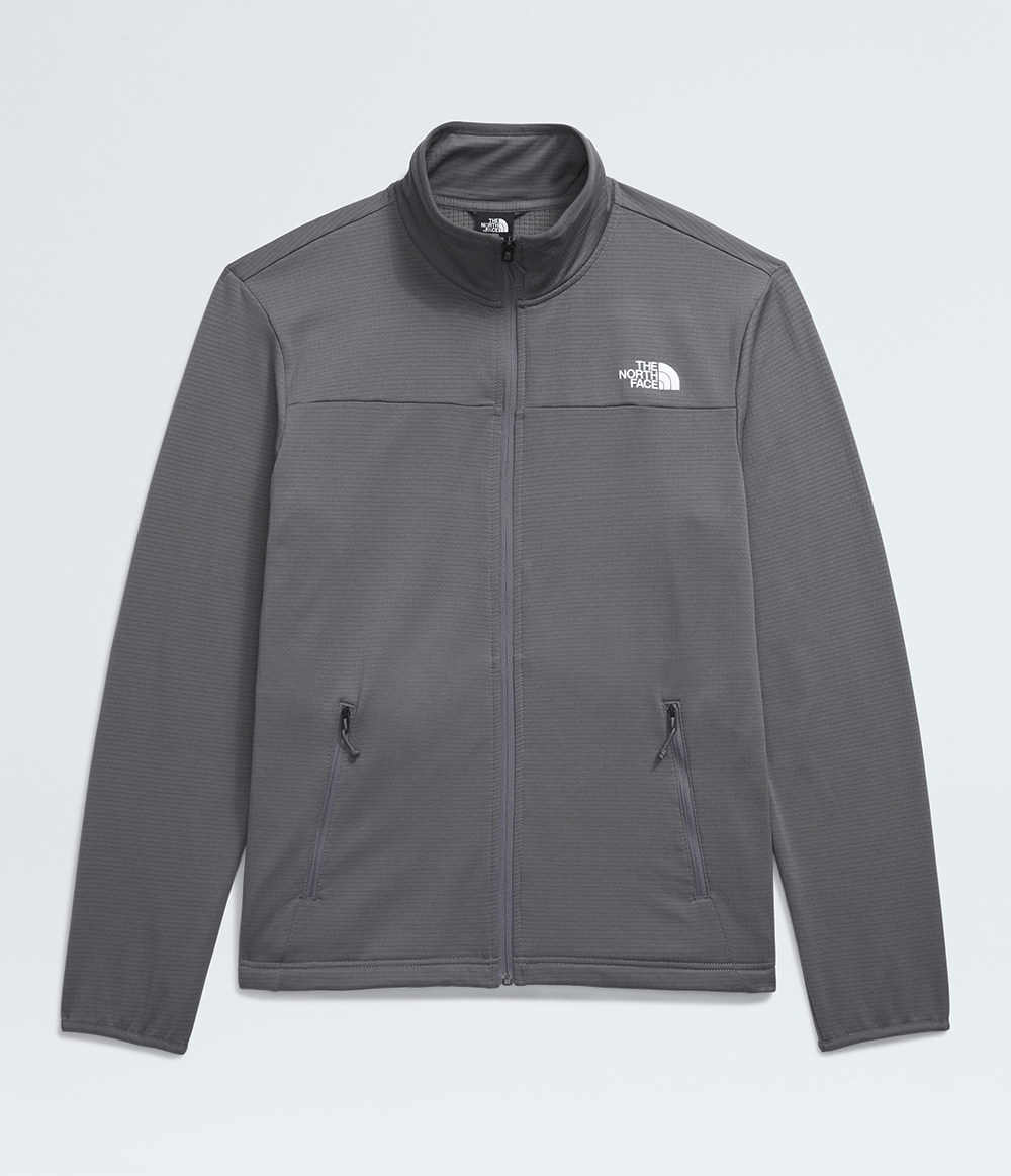 Trail Grid Full Zip Smoked Pearl