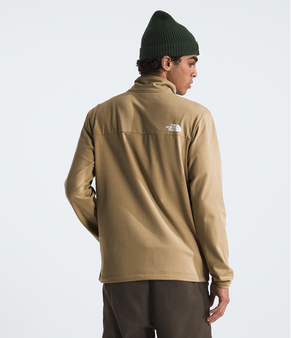 Fleece TNF Herren Cedar Trail Grid Full Zip Khaki Stone