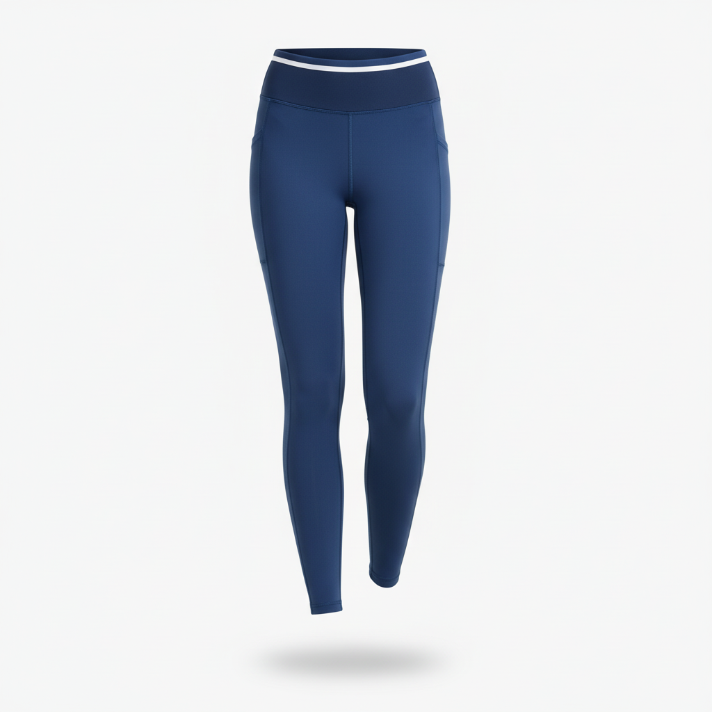 RUNNR Women’s High-Rise Running Tights with Built-In Belt