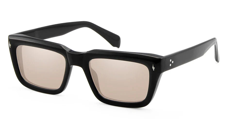ESNERO® Crystal Acetate Square Sunglasses
