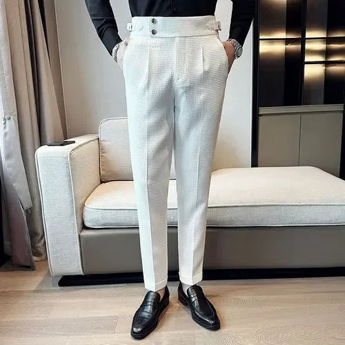 BAGNAIA® Men´s High Waist Formal Pants
