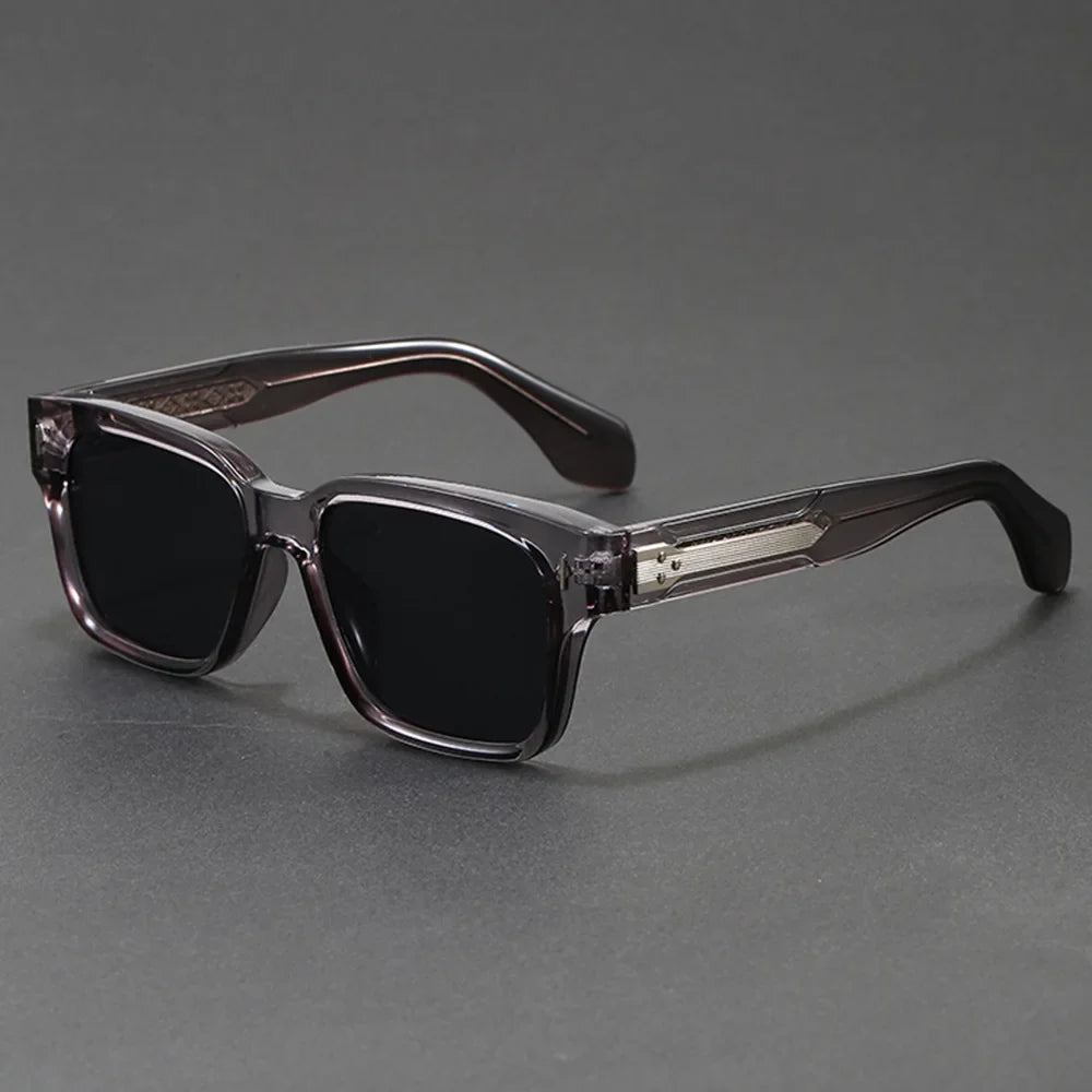 New Fashion Men's Sunglasses Square ClassDECARIS® Retro Square UV400 Sunglasses