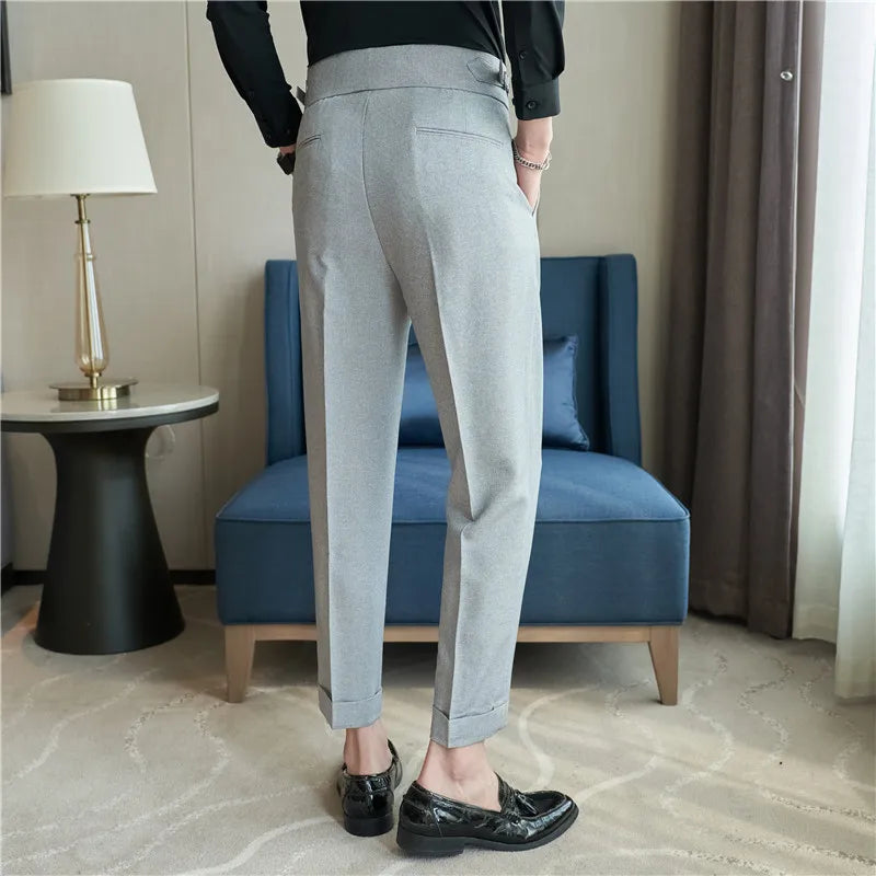 ARLINGTON® 2026 British Style High Waist Slim Fit Suit Pants for Men