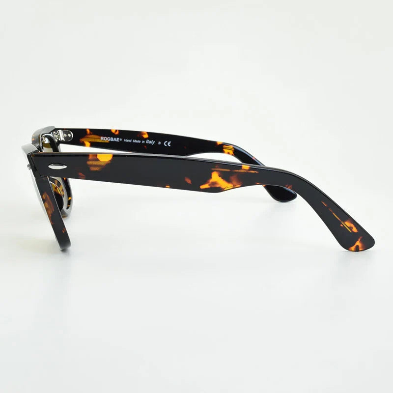 RIVETTO® Classic Glass Lens Sunglasses