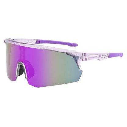 RUNNR Sports Sunglasses — UV400 Protection · Anti-Fog · Mirrored Wraparound Lens