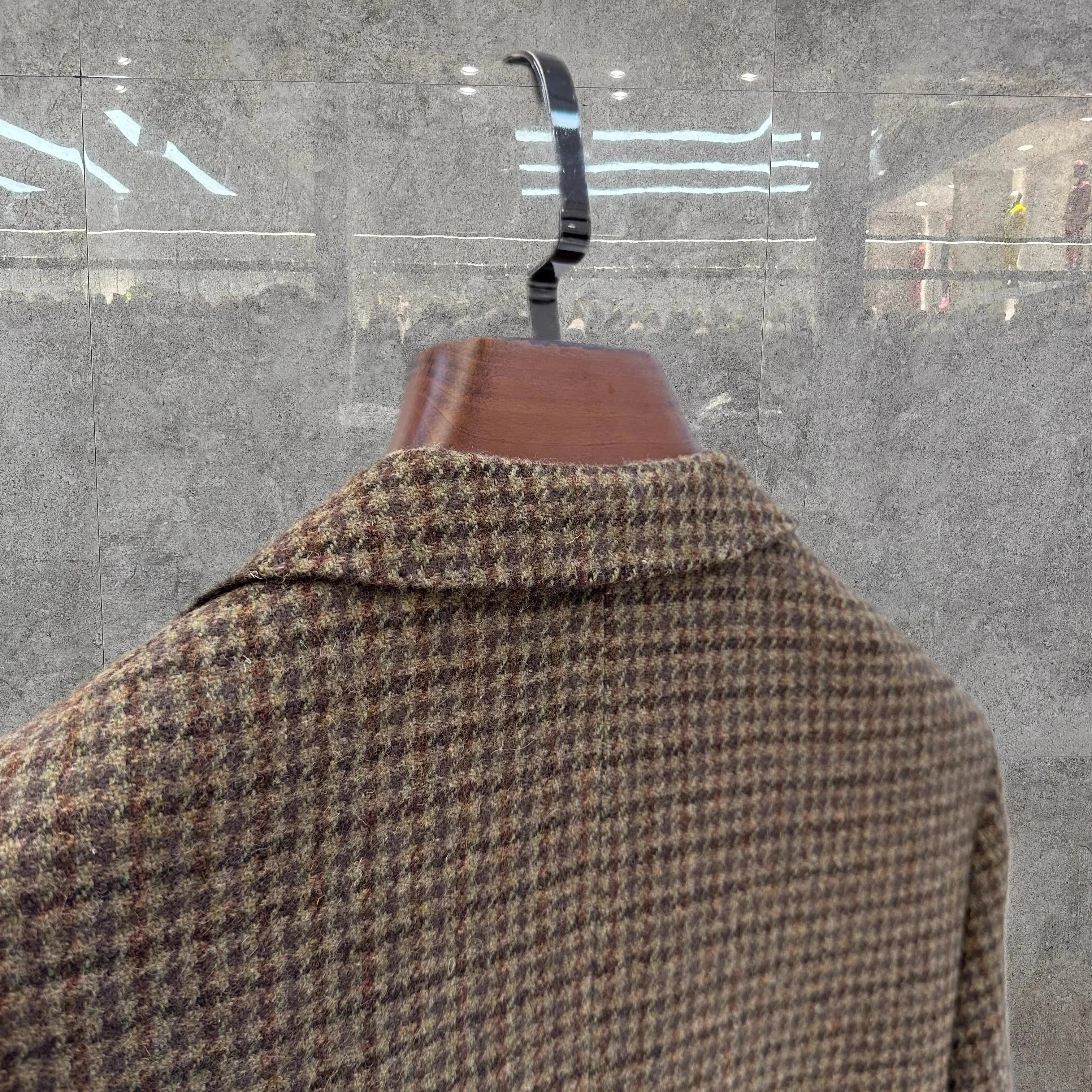 DORCHESTER® Tweed Houndstooth Slim Blazer